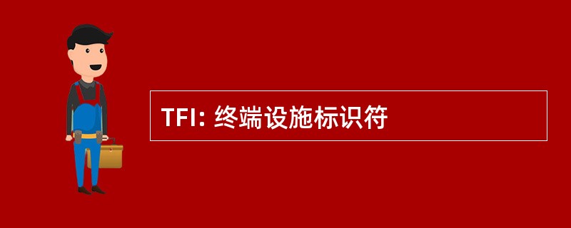 TFI: 终端设施标识符