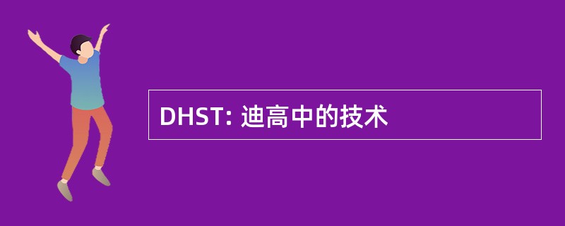 DHST: 迪高中的技术