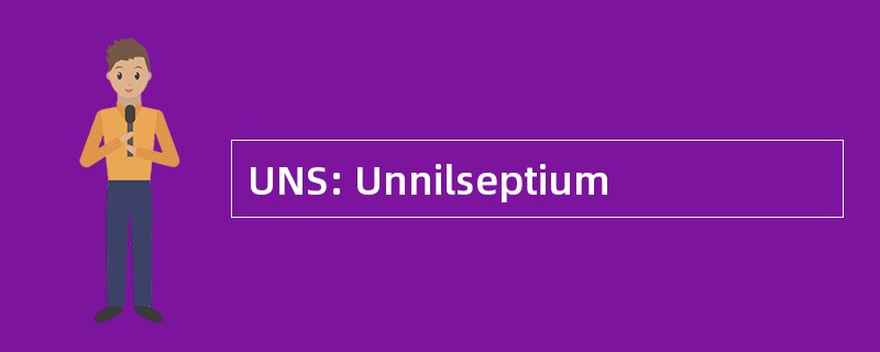 UNS: Unnilseptium