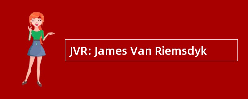 JVR: James Van Riemsdyk