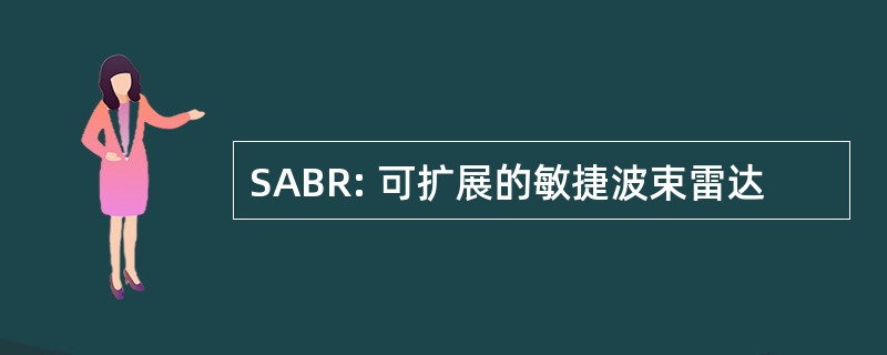 SABR: 可扩展的敏捷波束雷达