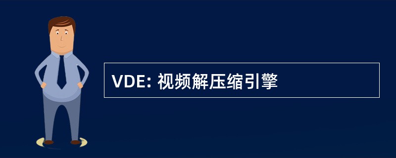 VDE: 视频解压缩引擎