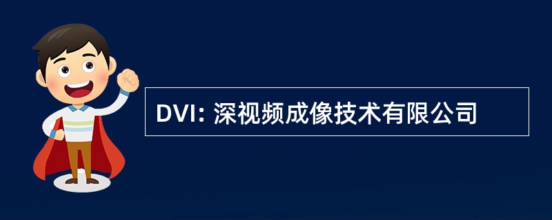 DVI: 深视频成像技术有限公司