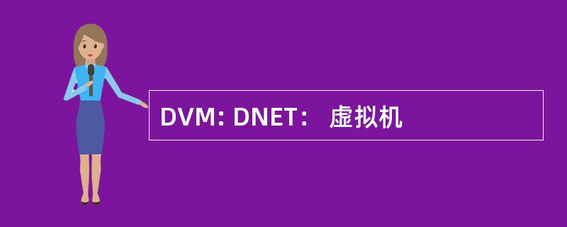 DVM: DNET： 虚拟机