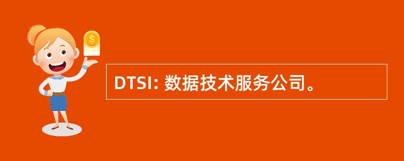 DTSI: 数据技术服务公司。