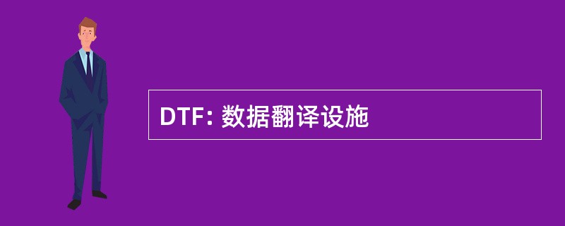 DTF: 数据翻译设施