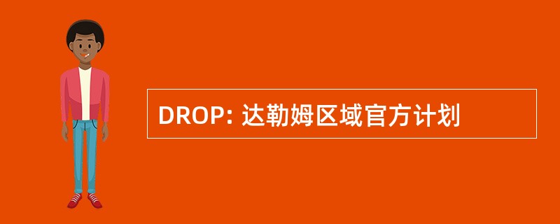 DROP: 达勒姆区域官方计划