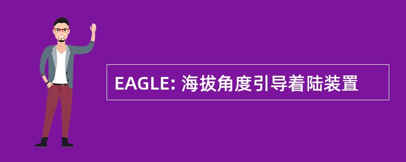 EAGLE: 海拔角度引导着陆装置