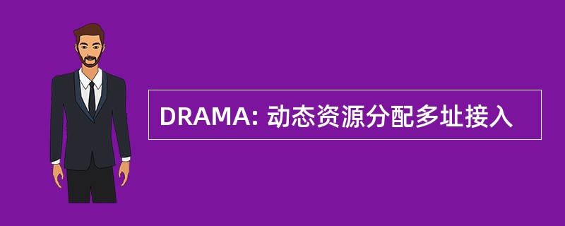 DRAMA: 动态资源分配多址接入