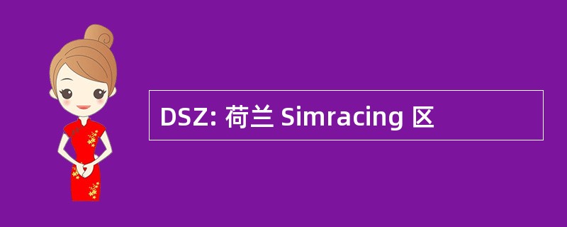 DSZ: 荷兰 Simracing 区