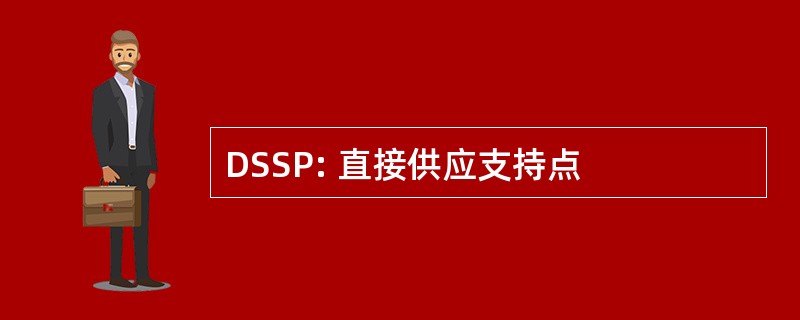 DSSP: 直接供应支持点