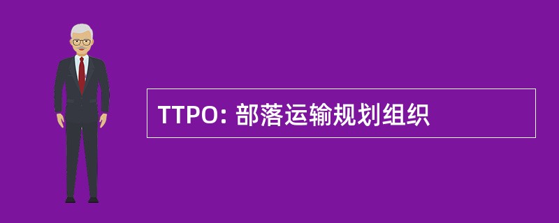 TTPO: 部落运输规划组织