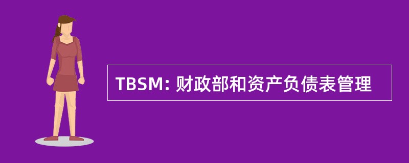 TBSM: 财政部和资产负债表管理