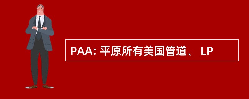 PAA: 平原所有美国管道、 LP