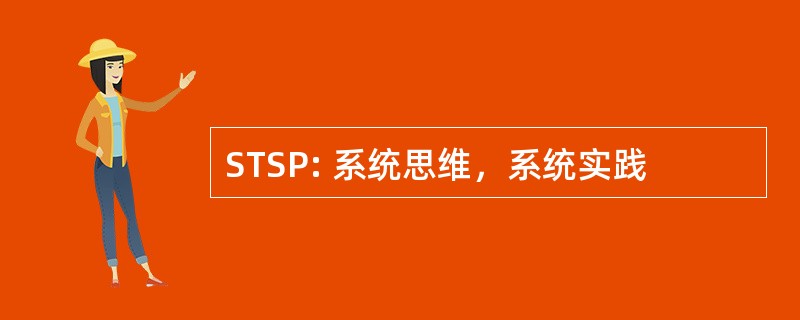 STSP: 系统思维，系统实践