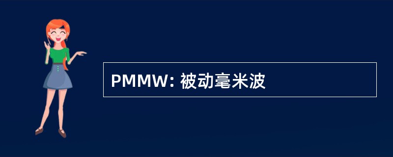 PMMW: 被动毫米波