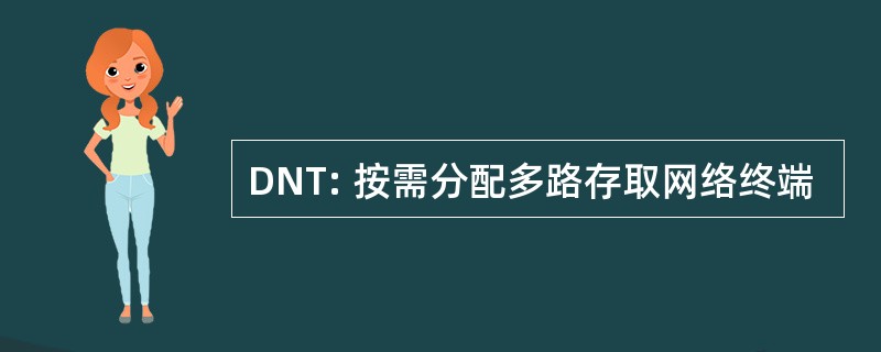 DNT: 按需分配多路存取网络终端