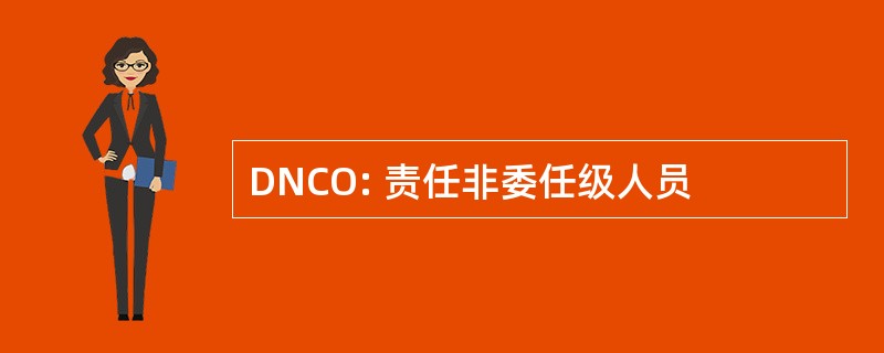 DNCO: 责任非委任级人员