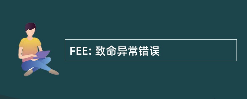 FEE: 致命异常错误