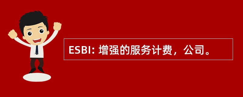 ESBI: 增强的服务计费，公司。