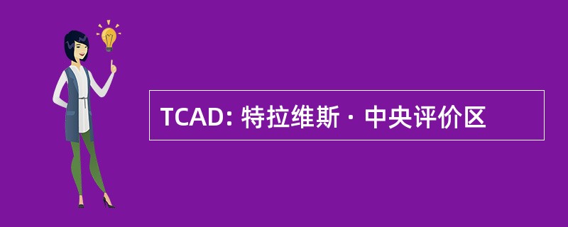 TCAD: 特拉维斯 · 中央评价区