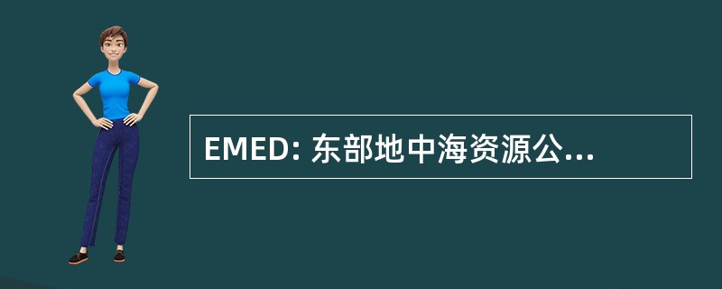 EMED: 东部地中海资源公共有限公司