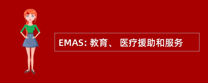 EMAS: 教育、 医疗援助和服务