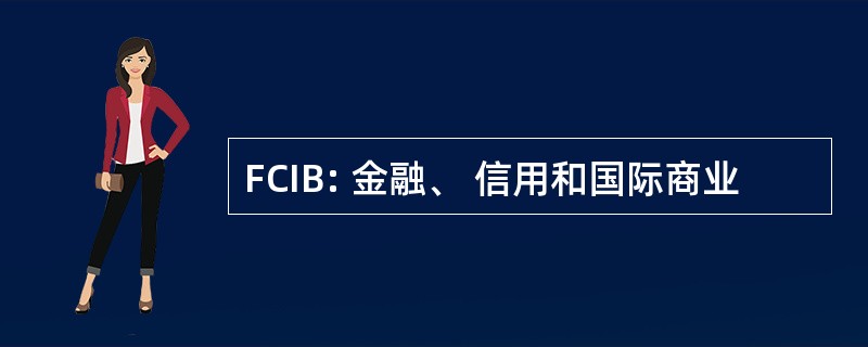 FCIB: 金融、 信用和国际商业