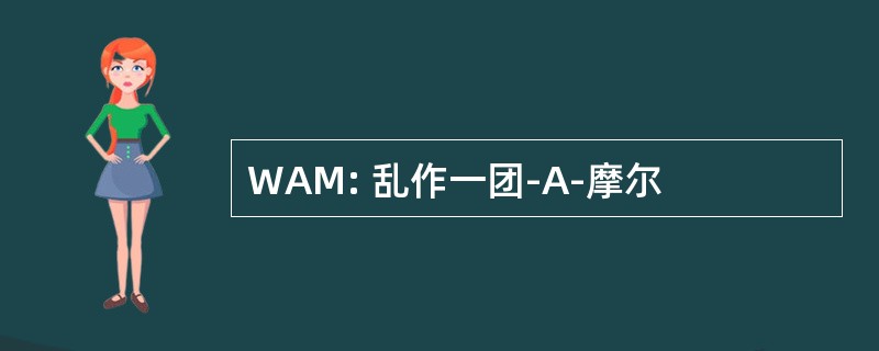 WAM: 乱作一团-A-摩尔