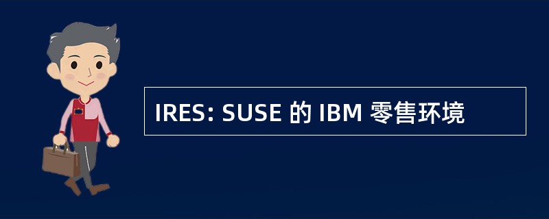 IRES: SUSE 的 IBM 零售环境