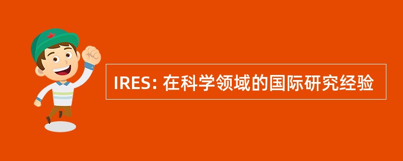 IRES: 在科学领域的国际研究经验