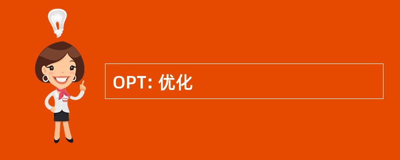 OPT: 优化