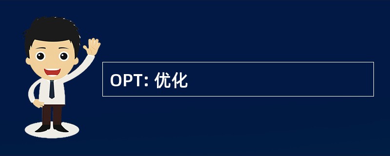 OPT: 优化