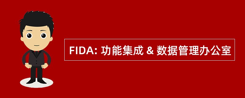 FIDA: 功能集成 & 数据管理办公室