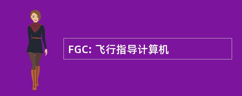 FGC: 飞行指导计算机