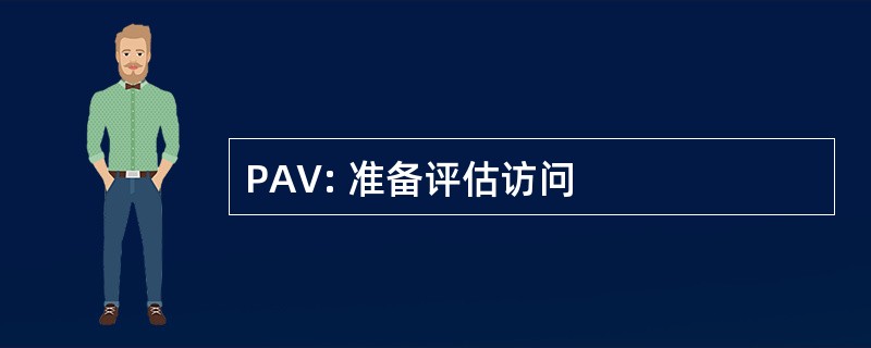 PAV: 准备评估访问