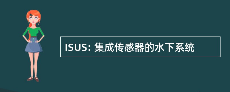 ISUS: 集成传感器的水下系统