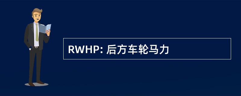 RWHP: 后方车轮马力