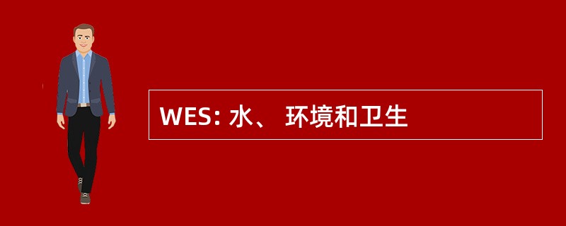 WES: 水、 环境和卫生