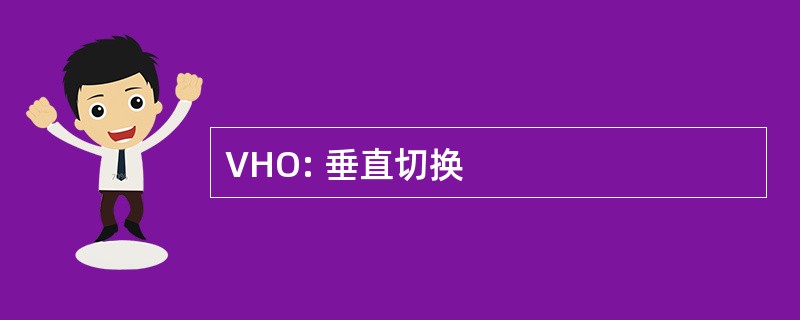 VHO: 垂直切换