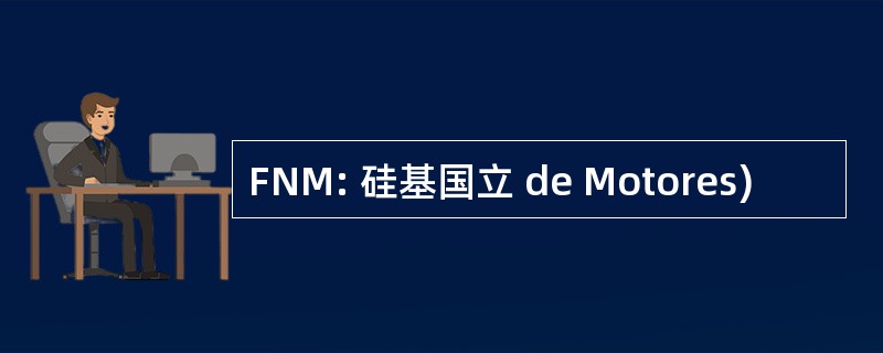 FNM: 硅基国立 de Motores)