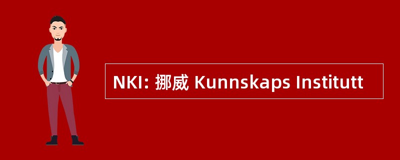 NKI: 挪威 Kunnskaps Institutt