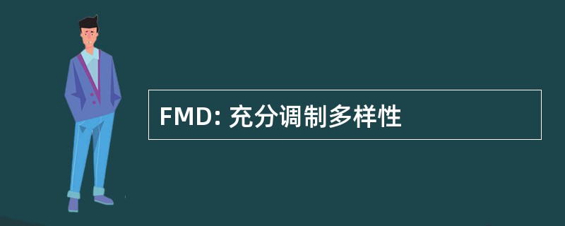 FMD: 充分调制多样性