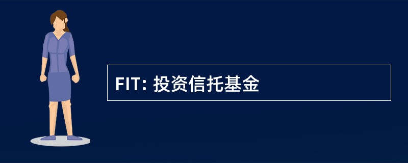 FIT: 投资信托基金