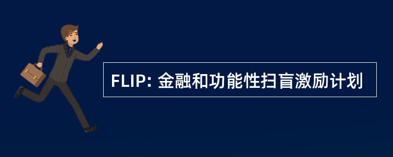 FLIP: 金融和功能性扫盲激励计划