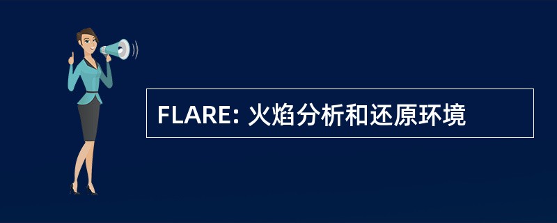 FLARE: 火焰分析和还原环境