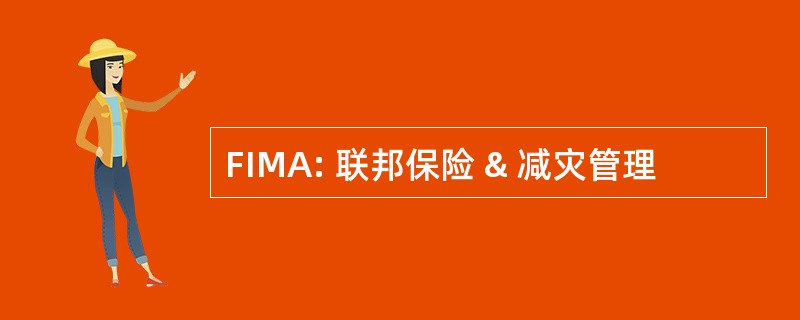 FIMA: 联邦保险 & 减灾管理