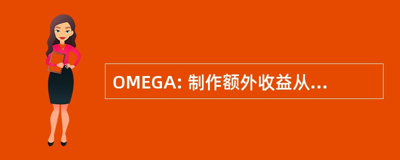 OMEGA: 制作额外收益从锕系元素的选项