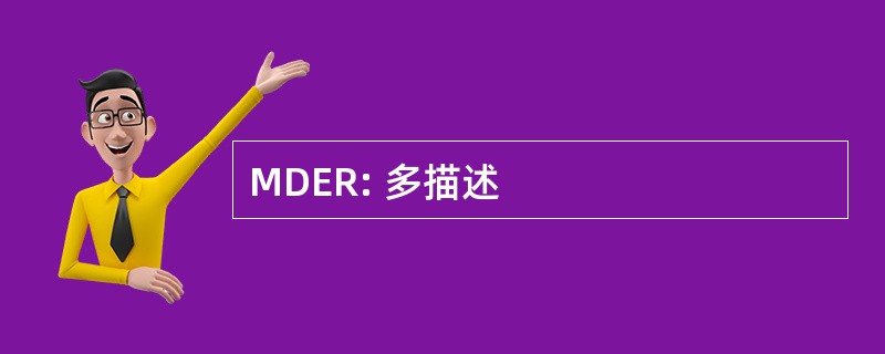 MDER: 多描述