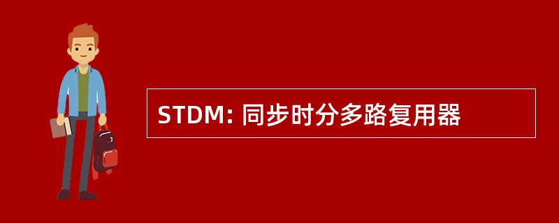 STDM: 同步时分多路复用器